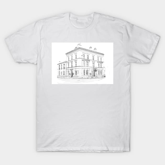 Custom House T-Shirt by Colin-Bentham